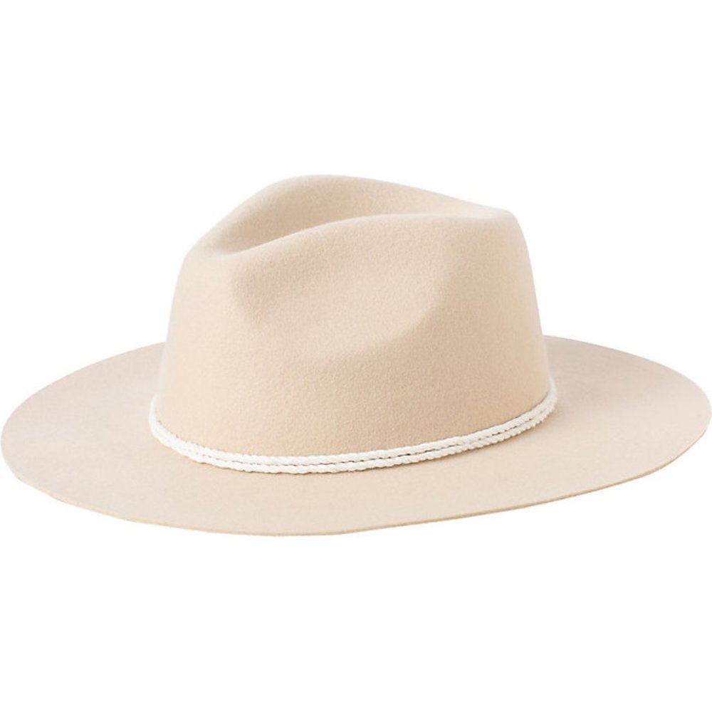 ISO Prana Dakoda wool hat fedora in Stone